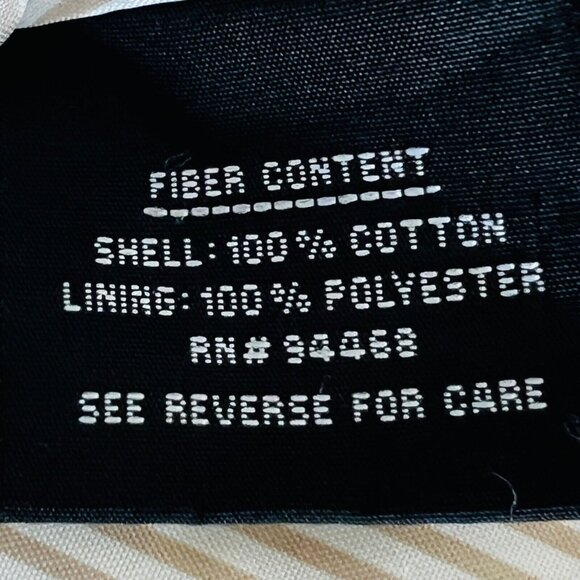 Braetan Women's Belted Lined Beige Jacket Size L Buttons Closure Collared - Picture 11 of 13